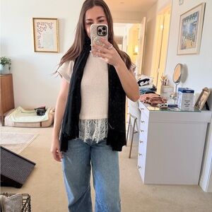 Black brandy Melville Scarf